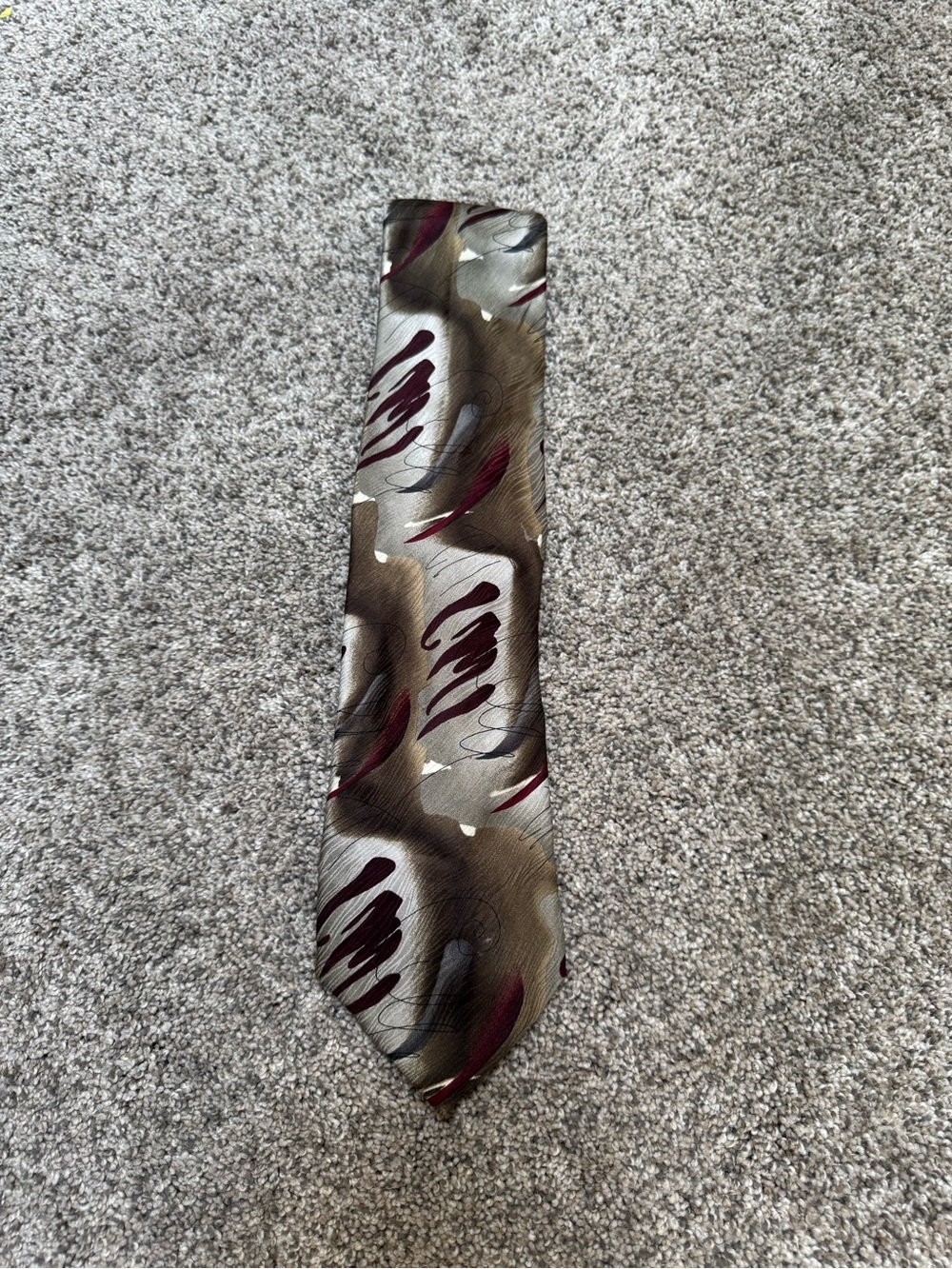 Vintage J. Garcia Abstract Men’s Tie